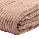 Cobertor Casal Montreal 100% Poliéster Casa - Taupe Atemporal