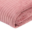 Cobertor Queen Montreal 100% Poliéster Casa - Rosa