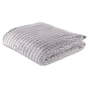 Cobertor Solteiro 100% Poliéster Diamond - Cinza Ice