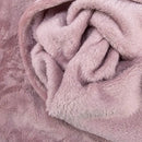 Cobertor Solteiro Microfibra Velour Clássico Camesa - Rosa Bebê