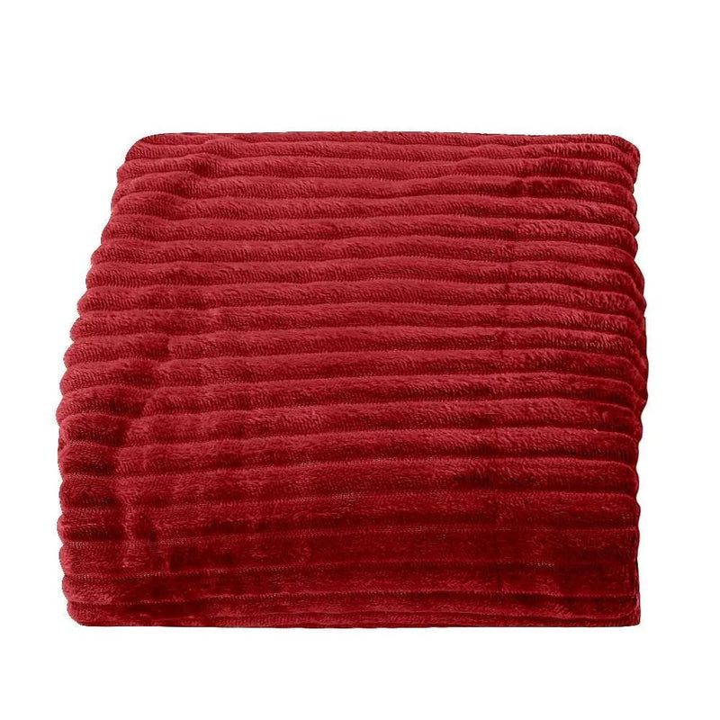 Cobertor Casal Montreal 100% Poliéster Casa - Bloodstone