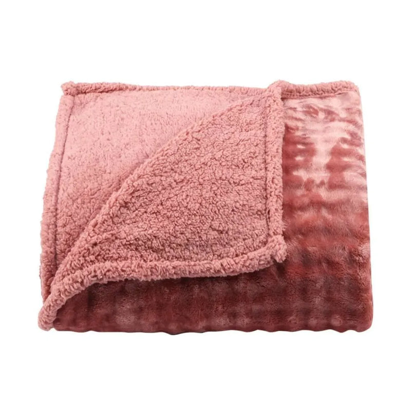 Cobertor Casal Requinte Sherpa Color Casa - Argila