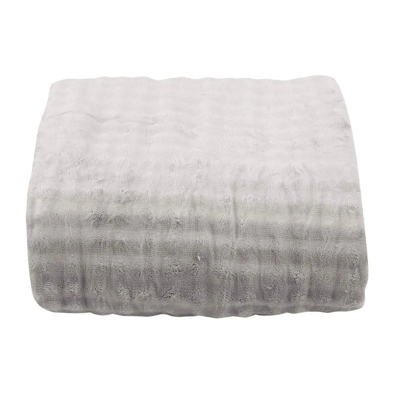 Cobertor Casal Requinte Sherpa Color Casa - Ice