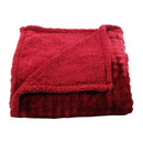 Cobertor Casal Requinte Sherpa Color Casa - Bloodstone