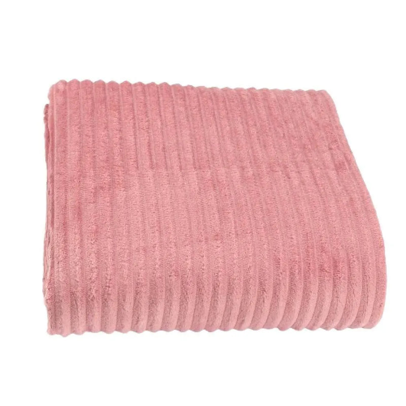 Cobertor Queen Montreal 100% Poliéster Casa - Rosa