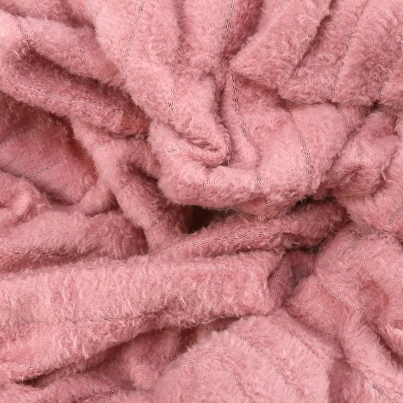 Cobertor Queen Montreal 100% Poliéster Casa - Rosa