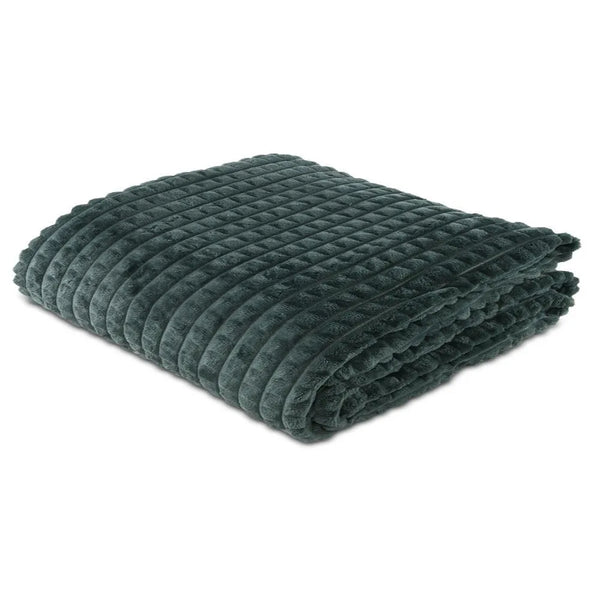 Cobertor Solteiro 100% Poliéster Diamond - Verde Malaquita