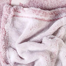 Cobertor Solteiro Microfibra 3D - Coração Rose