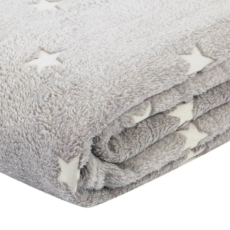 Cobertor Solteiro Microfibra 3D Havan Casa - Estrelas