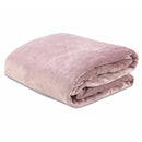 Cobertor Solteiro Microfibra Velour Clássico Camesa - Rosa Bebê