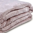 Cobertor Solteiro Microfibra Velour Clássico Camesa - Rose