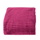 Cobertor Solteiro Montreal 100% Poliéster Casa - Rosa Malva