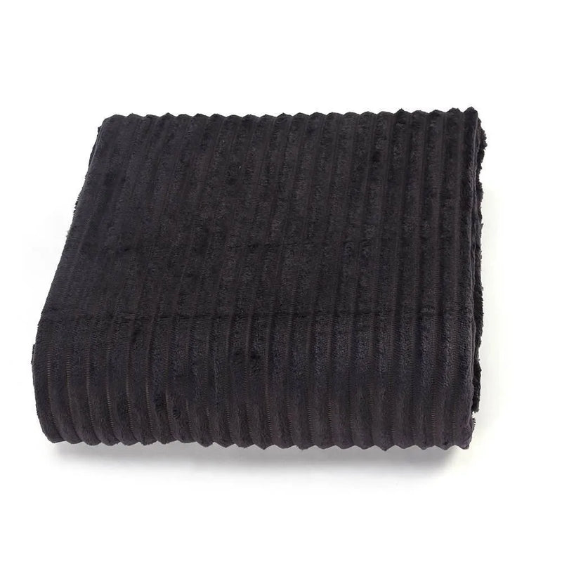 Cobertor Solteiro Montreal 100% Poliéster - Carbono