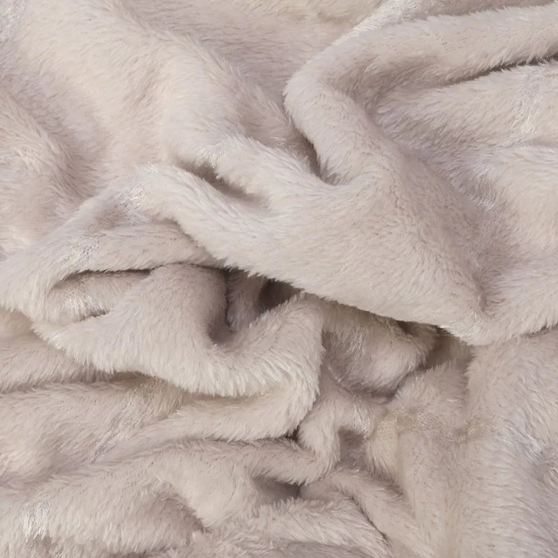 Cobertor Casal 100% Poliéster Elegance Casa - Bege